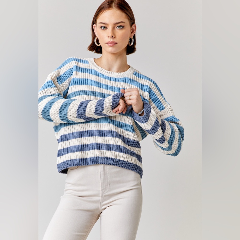 Francesca’s Ombre Striped Sweater.